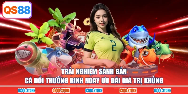 Trải nghiệm sảnh bắn cá đổi thưởng rinh ngay ưu đãi giá trị khủng